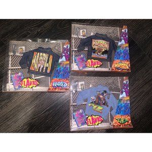 Bundle of 3 - New in Package: Mattel 2003 Flavas Happy D, Kiyoni, Tika Hip Hop